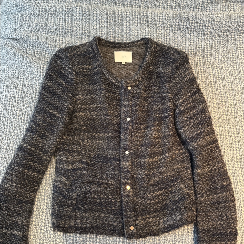 IRO Blue and Gray jacket